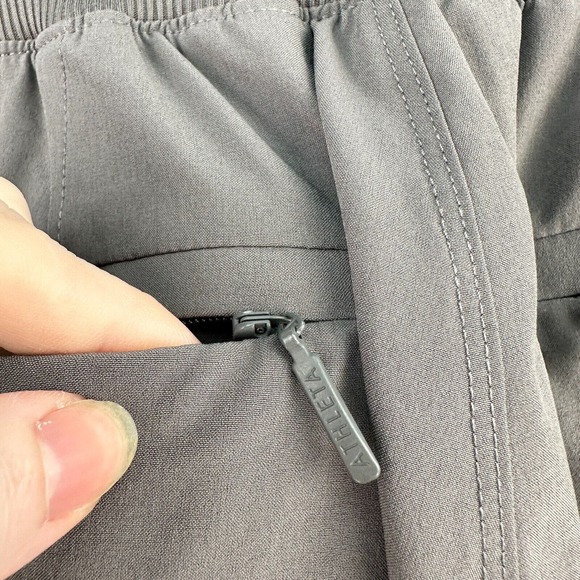 Athleta Shorts Womens Size 8 Purple Elastic Waist Stretch Workout Activewear - Picture 7 of 10